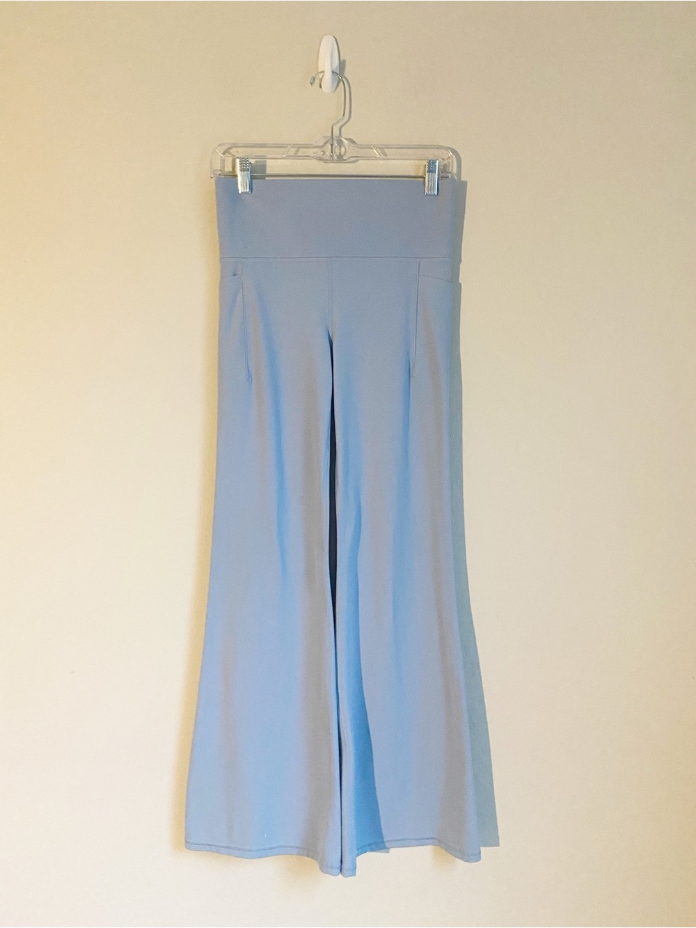 Athleta Salutation Stash Flare Pant Heron Blue Size M